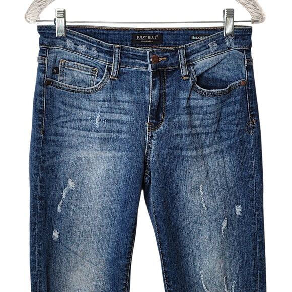 Judy Blue Relaxed Fit Jeans JB8271DK Medium Wash Women’s Size 9/29 - Picture 2 of 8